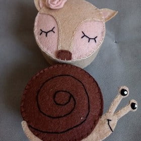 تصویر 1 از جا سوزن نمدی با طراحی زیبا و خلاق